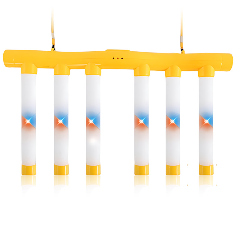 Интерактивная игрушка для тренировки реакции MA779, световая индикация, сенсорное управление, падающие палочки фото - 3