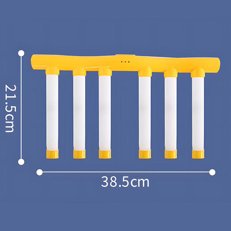 Интерактивная игрушка для тренировки реакции MA779, световая индикация, сенсорное управление, падающие палочки фото - 8