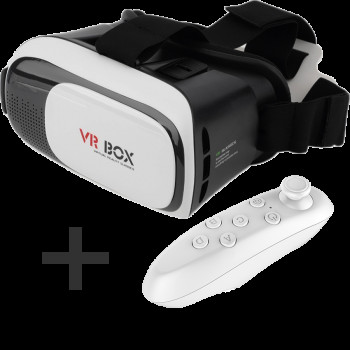 3DОчки виртуальной реальности VR BOX G2 с bluetooth, фокусировка линз