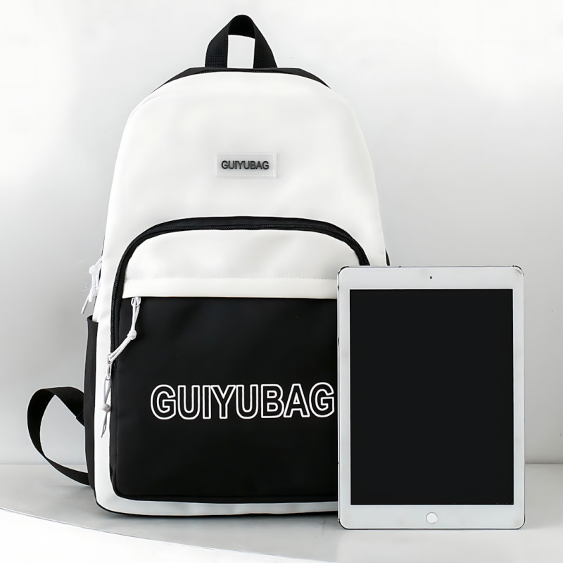 Набір 4 в 1 шкільний рюкзак GUIYUBAG MFG-2-613, рюкзак + сумка + клатч + пенал Червоний фото - 6