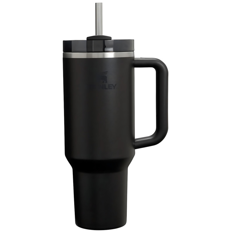 Термокухоль Stanley 1,18 л з кришкою FlowState і соломинкою, вакуумна ізоляція, неіржавка сталь, ручка Червоний фото - 4