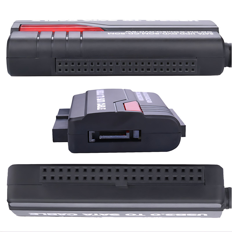 Переходник GUT USB–SATA/IDE 2.5" до 3.5'' ТБ — адаптер для HDD к ПК без корпуса фото - 6