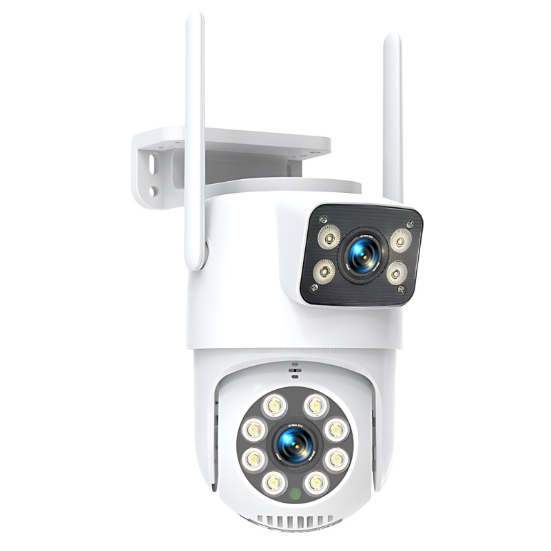 Камера XO CR06 Star 400W Pixel, дворазова Wi-Fi-камера з Full HD, нічним баченням, звуком і ІЧ-підсвіткою фото - 3