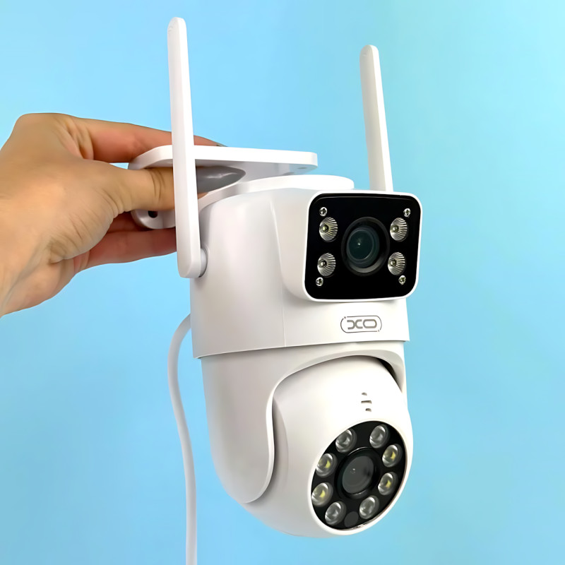 Камера XO CR06 Star 400W Pixel, дворазова Wi-Fi-камера з Full HD, нічним баченням, звуком і ІЧ-підсвіткою фото - 5