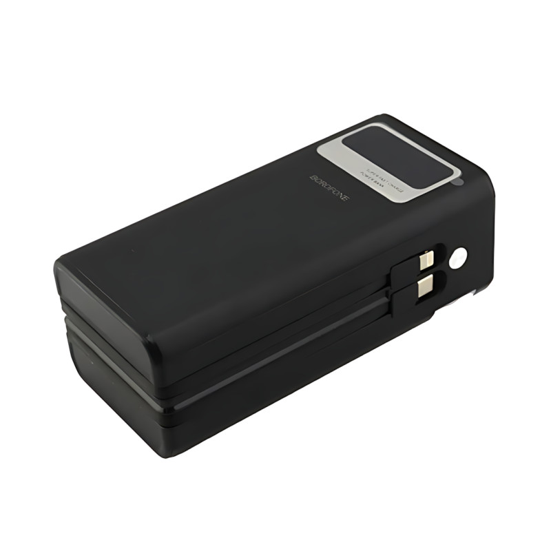 Мобильное зарядное устройство Power Bank Borofone DBT35A 40000mAh, 6 устройств, PD 20W, LED-дисплей, фонарь фото - 8
