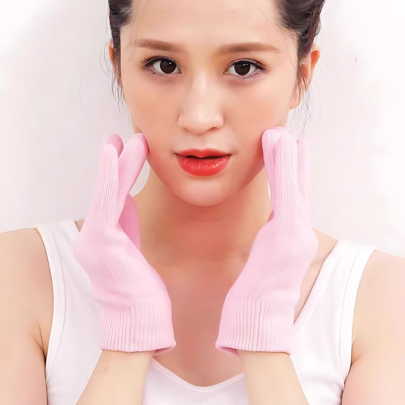 Косметические увлажняющие перчатки Spa Gel Gloves с гелевой пропиткой, СПА-перчатки фото - 10