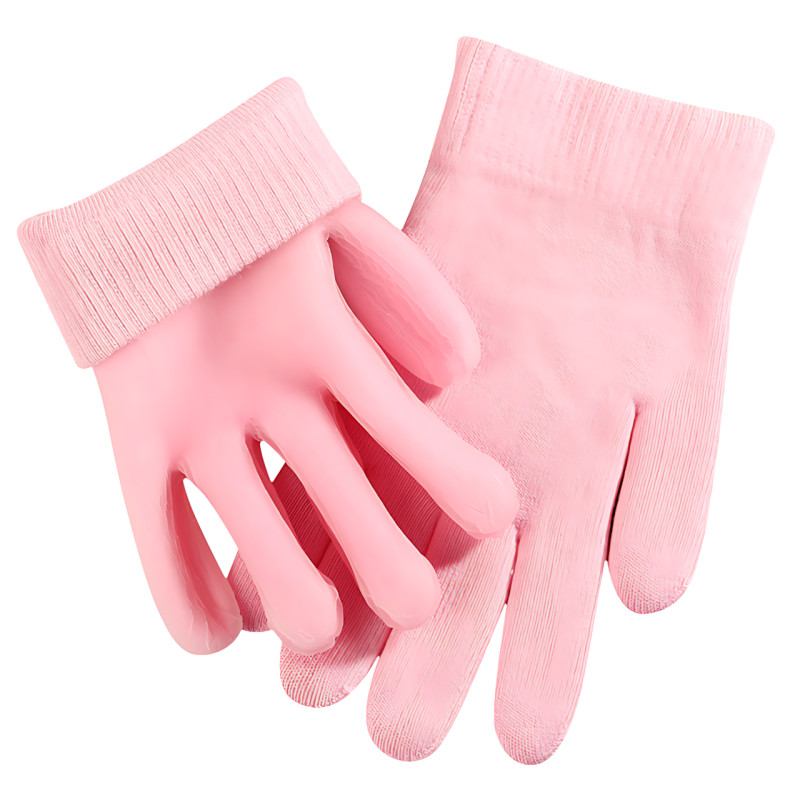 Косметические увлажняющие перчатки Spa Gel Gloves с гелевой пропиткой, СПА-перчатки фото - 8