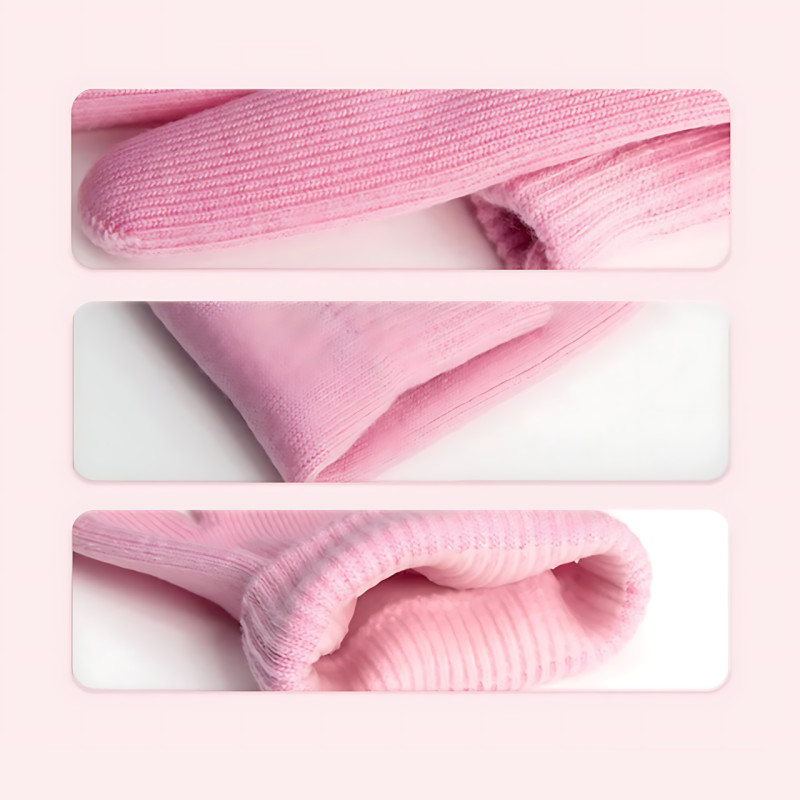 Косметические увлажняющие перчатки Spa Gel Gloves с гелевой пропиткой, СПА-перчатки фото - 5