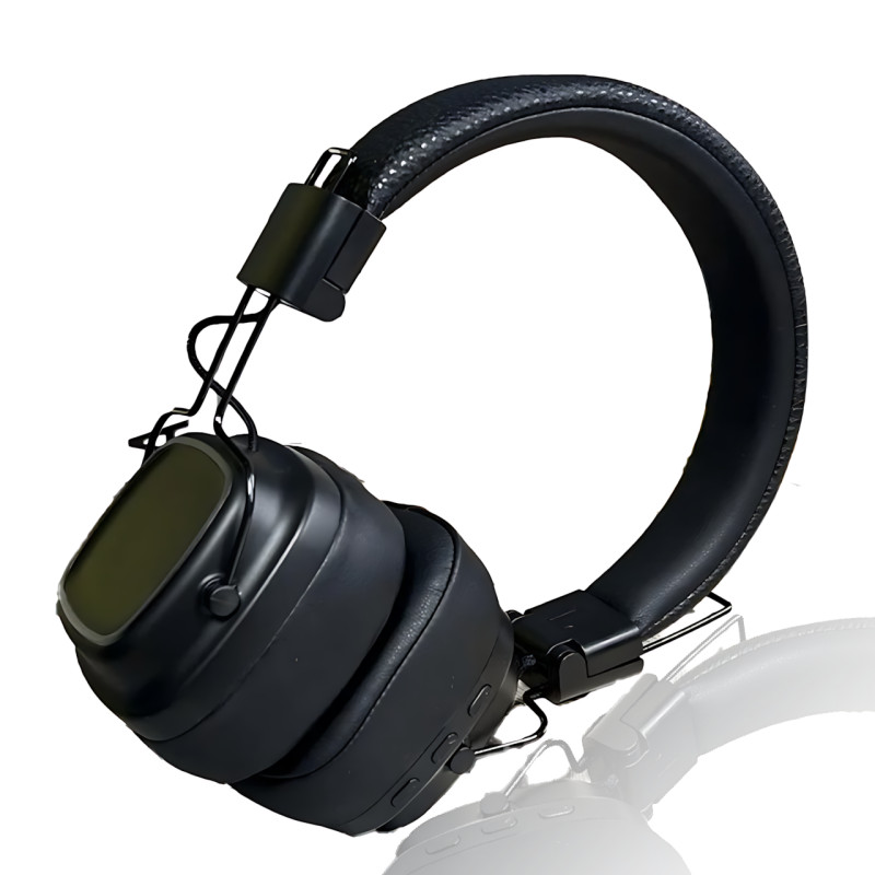 Навушники Marshall MDR BT: Bluetooth 5.1, 80+ годин роботи, бездротове заряджання, мікрофон, 40 мм, чорний фото - 4