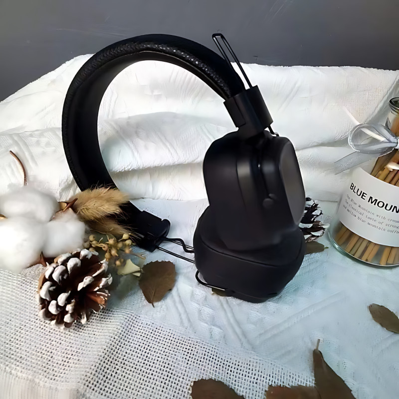 Навушники Marshall MDR BT: Bluetooth 5.1, 80+ годин роботи, бездротове заряджання, мікрофон, 40 мм, чорний фото - 10