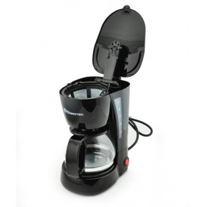 Капельная кофеварка DOMOTEC MS-0707 650 Вт черная фото - 4