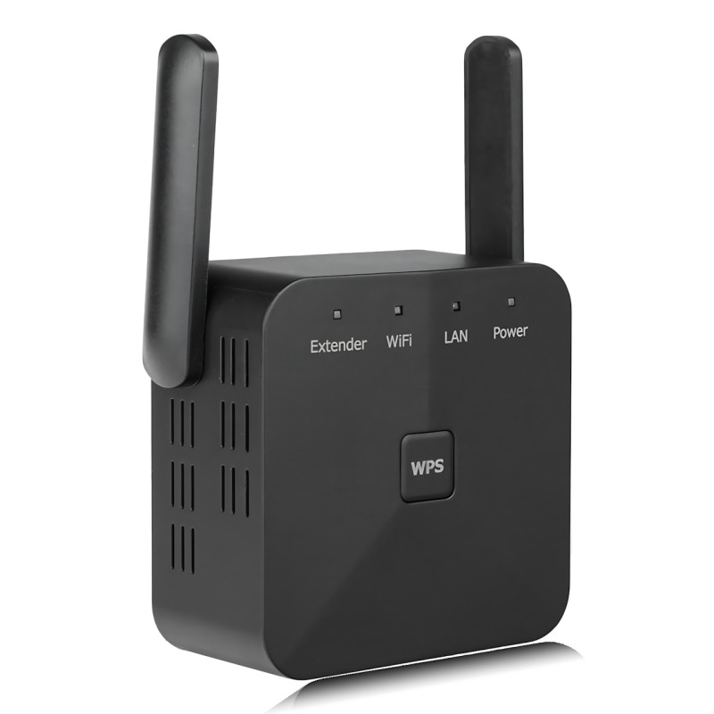 Беспроводной WI-FI репитер сигнала, универсальный ретранслятор AND LV-WR53Q, 2.4 ГГц, 2 антенны, 300 Мбит/с фото - 3