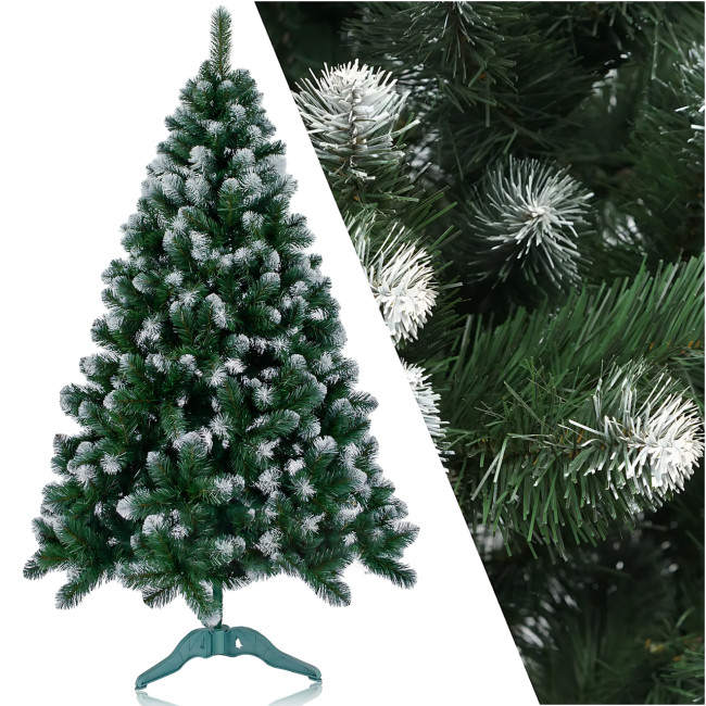 Елка искусственная «Королева» из огнестойкой экопленки ПВХ с белым кончиком, Украина — высоты от 0.35 до 4.0 м 1.8