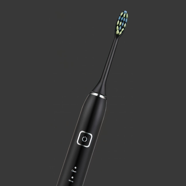 Акумуляторна зубна щітка Shuke SK-601 з 5 режимами роботи, 6000 мА/год,  функція масажу Чорний