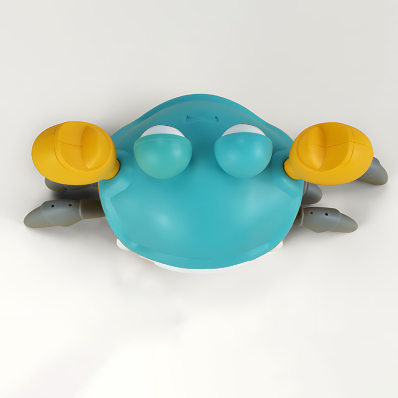Інтерактивний краб Induction Electric Crab BLUE з музикою і сенсором перешкод фото - 6