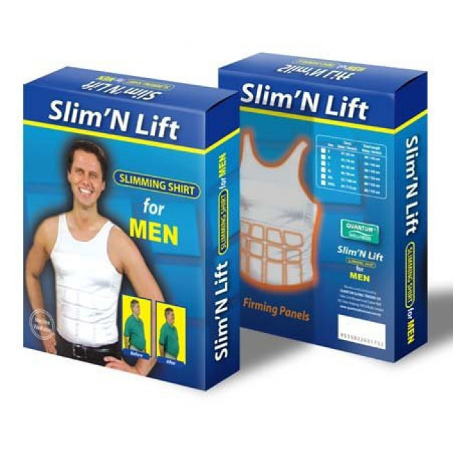 Корректирующая утягивающая майка для мужчин Slim n Lift for Men Pro фото - 1