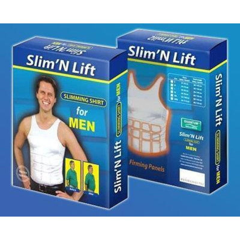 Корректирующая утягивающая майка для мужчин Slim n Lift for Men Pro фото - 2
