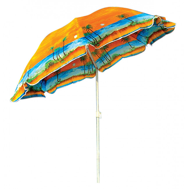 Пляжный зонт с клапаном UMBRELLA palma 220 cm