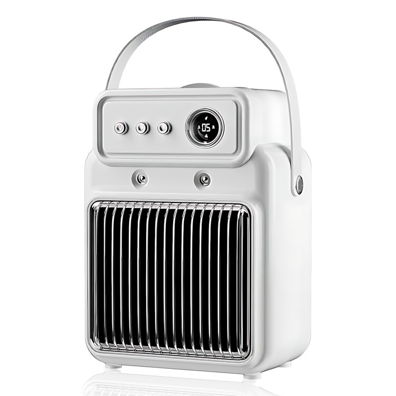 Электрический обогреватель 2-в-1 с увлажнителем 1200 Вт, PTC + графен, таймер 2&ndash;8 ч, 3 режима, вентилятор, 220 В фото - 2