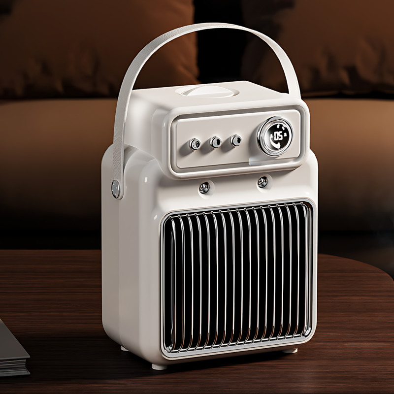 Электрический обогреватель 2-в-1 с увлажнителем 1200 Вт, PTC + графен, таймер 2&ndash;8 ч, 3 режима, вентилятор, 220 В фото - 3