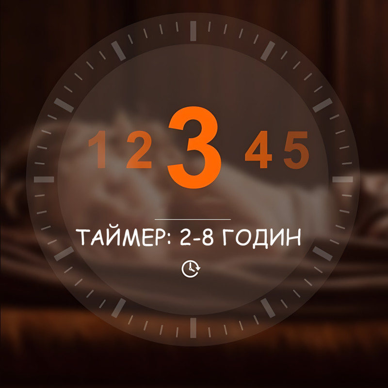 Электрический обогреватель 2-в-1 с увлажнителем 1200 Вт, PTC + графен, таймер 2&ndash;8 ч, 3 режима, вентилятор, 220 В фото - 7