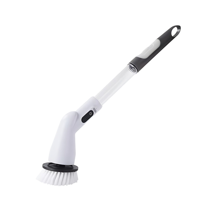 Електрична бездротова щітка-скруббер Cleaning brush AND1-33, 360° обертання, з насадками, Type-C, АКБ фото - 2