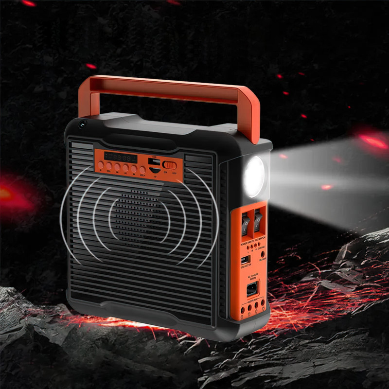 Портативна сонячна система EasyPower EP-395, 4000 мА/год, з функцією повербанк і виносними лампочками фото - 5