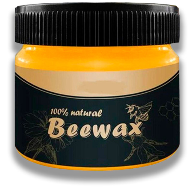 Воск для защиты и полировки мебели Beewax в банке 80 г