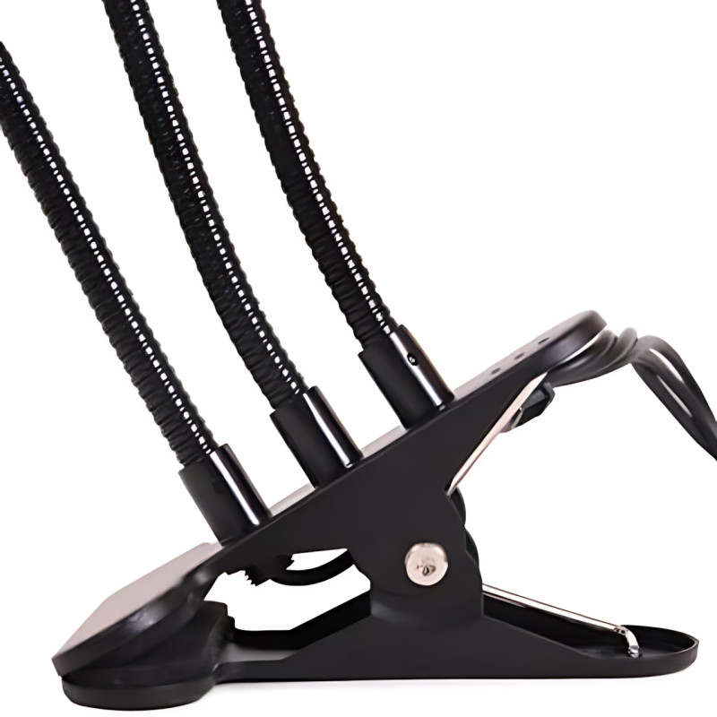 Фитолампа 3в1 FitoGrowLamp MA597 30 Вт, гибкая, 8 режимов яркости, таймер, полный спектр, USB, 54 LED диода фото - 5