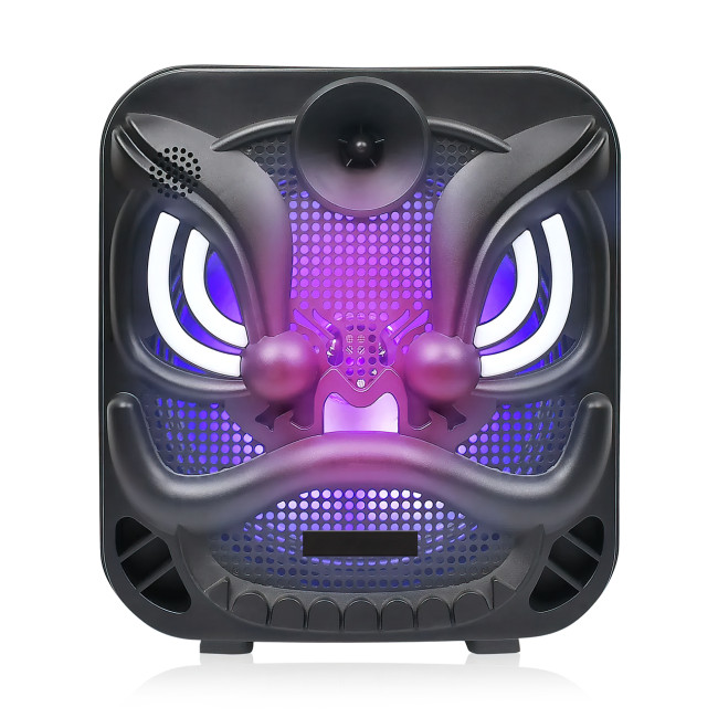Портативна колонка RX-8130A з RGB-підсвіткою, 5 Вт, від 2 до 20 кГц, з USB, SD-картою і FM-радіо