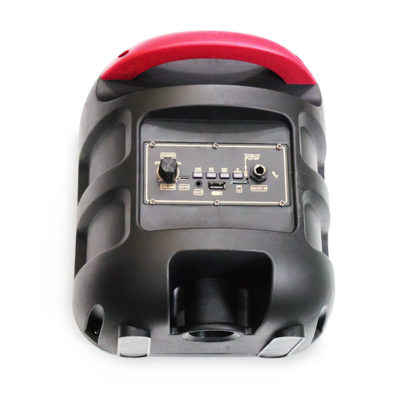 Портативна колонка RX-8130A з RGB-підсвіткою, 5 Вт, від 2 до 20 кГц, з USB, SD-картою і FM-радіо фото - 4
