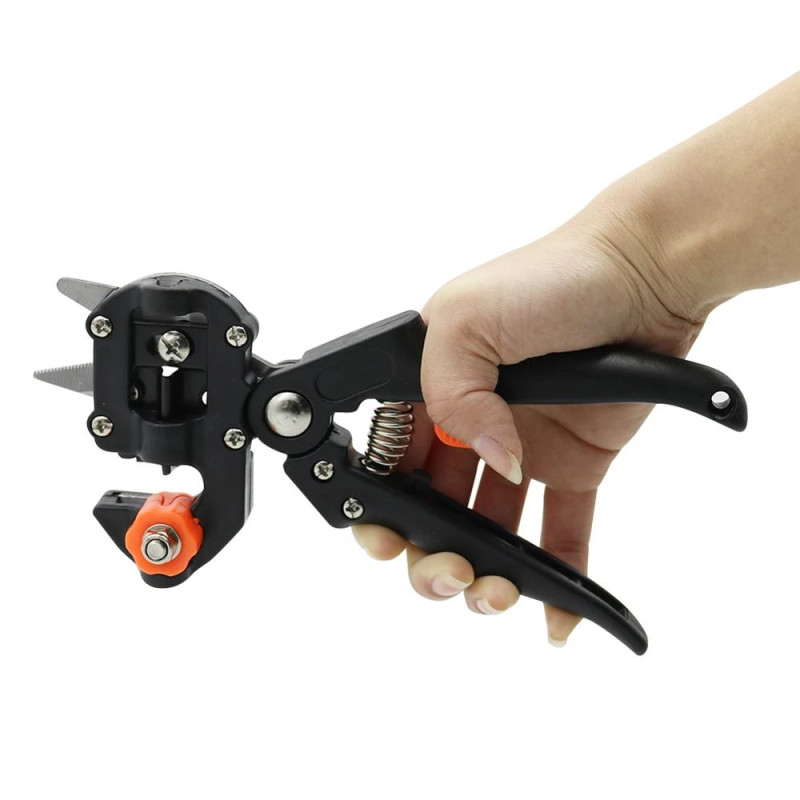 Секатор прививочный Titan Professional Grafting Tool с 3 ножами фото - 6