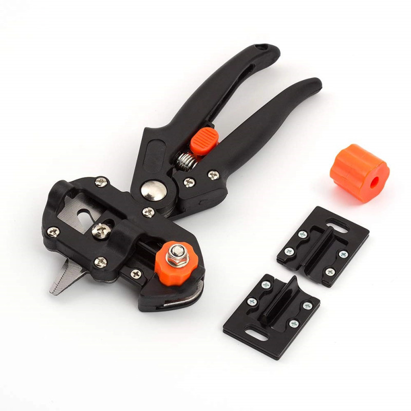 Секатор прививочный Titan Professional Grafting Tool с 3 ножами фото - 5