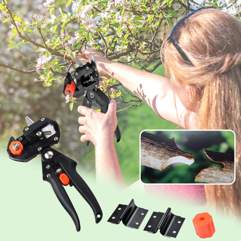 Секатор прививочный Titan Professional Grafting Tool с 3 ножами фото - 8