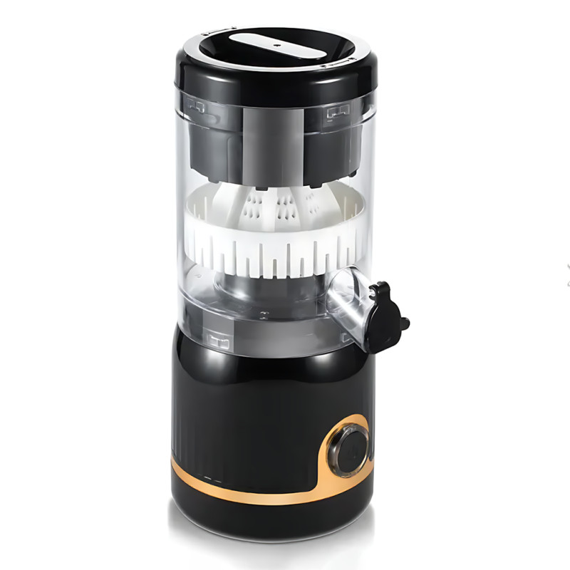 Соковижималка для цитрусових Domotec MS-613, 45 Вт, 250 мл, реверс, тиха робота, компактна, носик антикрапля, розбірна, чорний Біл фото - 4