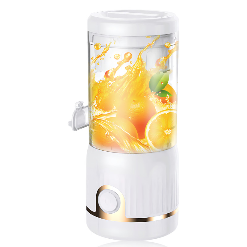 Соковижималка для цитрусових Domotec MS-613, 45 Вт, 250 мл, реверс, тиха робота, компактна, носик антикрапля, розбірна, чорний Біл фото - 2