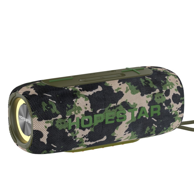 Портативная беспроводная Колонка Hopestar P32, 20w, 3000mAh, Влагозащищенная Ipx 7 Камуфляж