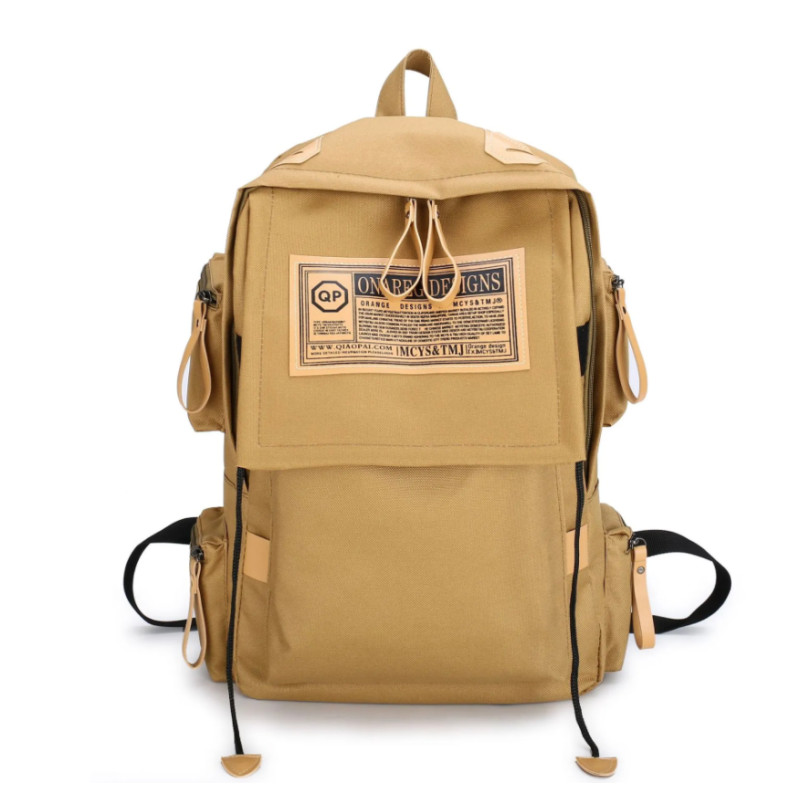 Городской британский рюкзак QP™ Onareg Designs 16л, унисекс, 5 цветов Бежевый фото - 2