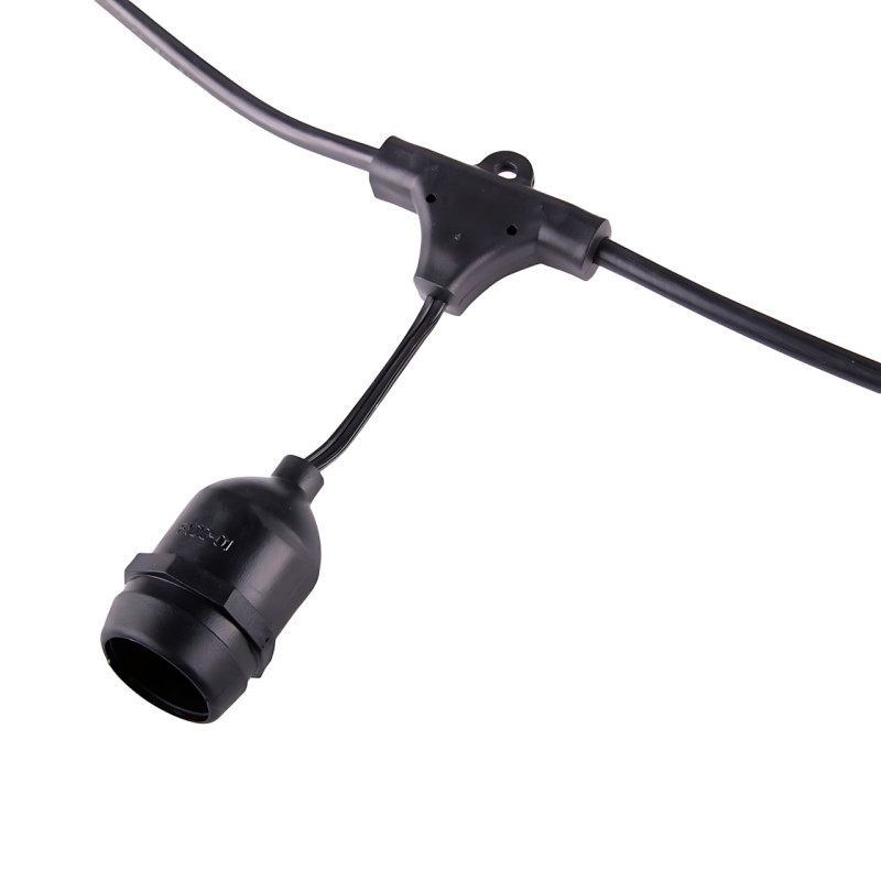 Світлодіодна гірлянда MA717 10 м, 25 LED, сонячна батарея 1200 mAh, пульт ДК, 2 режими, вулична вологозахищена підсвітка фото - 19