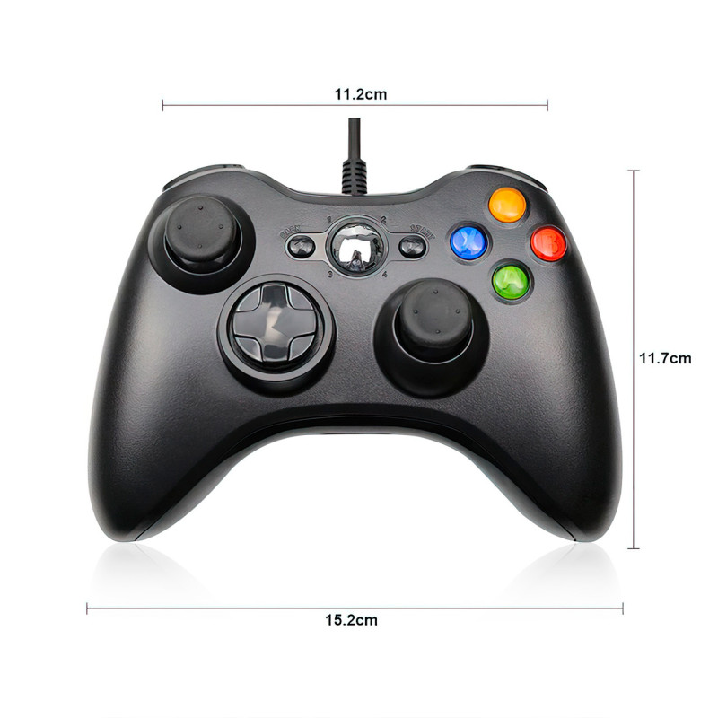 Проводной контроллер для Xbox 360 и ПК фото - 7