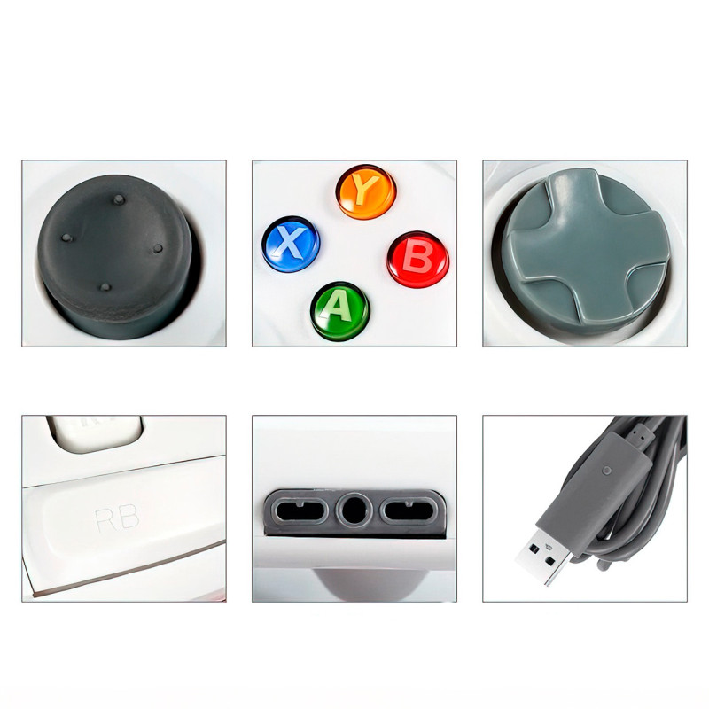 Проводной контроллер для Xbox 360 и ПК фото - 5