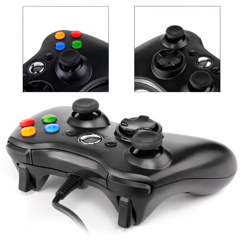 Проводной контроллер для Xbox 360 и ПК фото - 2