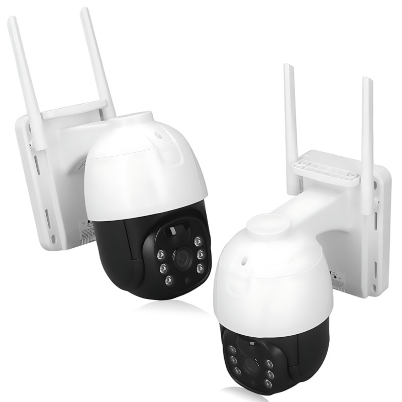 Уличная IP камера видеонаблюдения TP8 Smart Camera 4G PTZ с солнечной панелью, поворотная, HD 1296P, ночное видение, microSD фото - 3