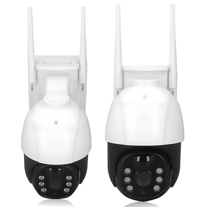 Уличная IP камера видеонаблюдения TP8 Smart Camera 4G PTZ с солнечной панелью, поворотная, HD 1296P, ночное видение, microSD фото - 2