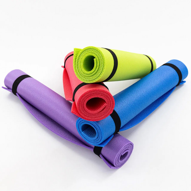 Коврик для фитнеса, йоги и спорта Yoga Mat, 173х61х0,4 см фото - 1