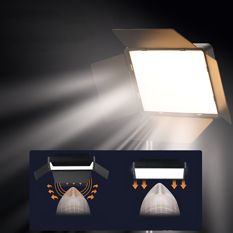 Світлодіодна лампа блогера, відеосвітло Camera light RL-900 c пультом 3000k-6500k фото - 3