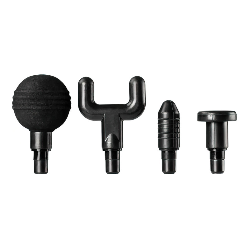 Масажер FASCIAL Pro, вібраційний, ударний, м'язовий, 4 насадки, 2400 мА/год фото - 5
