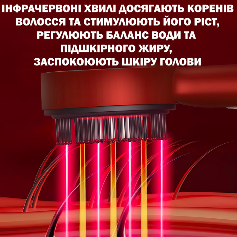 Многофункциональная массажная расческа Massage and Nourish, массажер для микроблейдинга, нанесения масел фото - 4