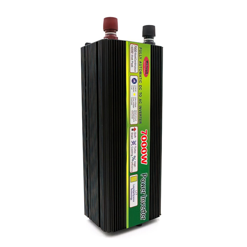 Інвертор-перетворювач напруги Wimpex UPS, 12В-220В, 7000ВТ, USB3 фото - 6