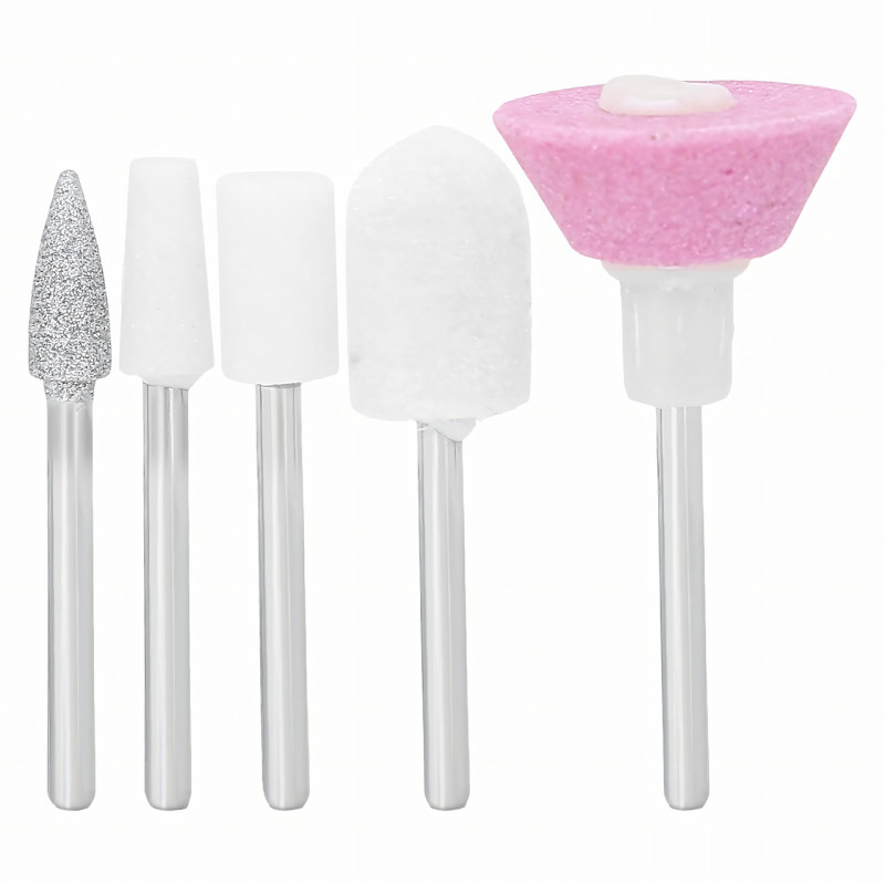 Фрезер для манікюру та педикюру Flawless Salon Nails, 65 Вт, 5 насадок, USB заряджання, 2 швидкості, акумулятор фото - 3